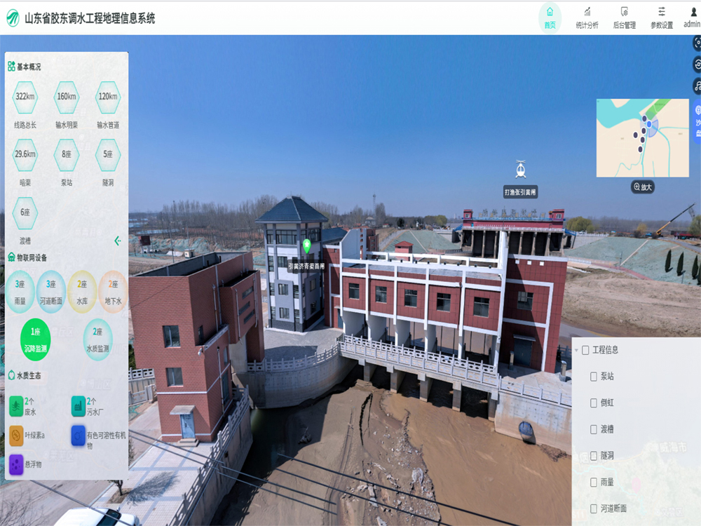 山東省膠東調(diào)水工程信息化平臺(tái)